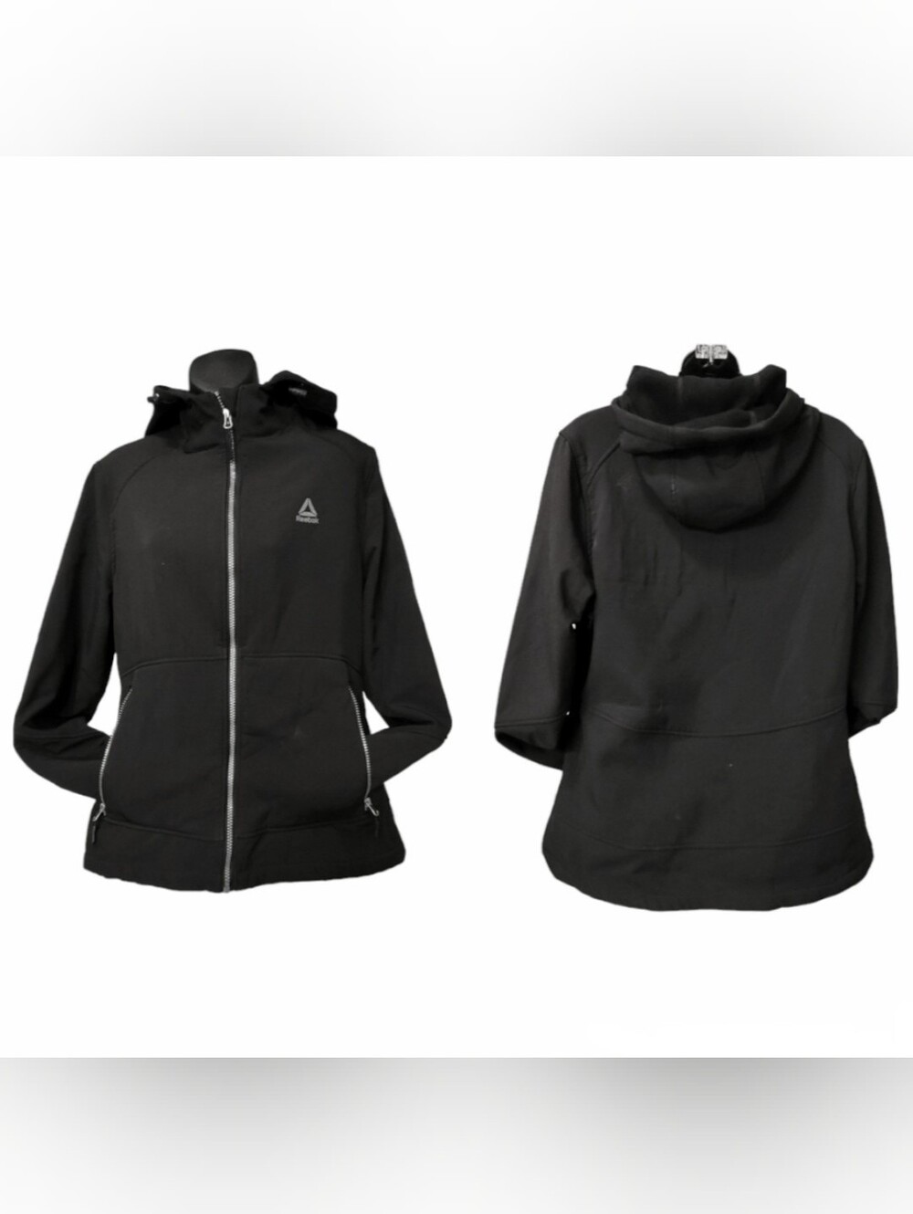 Reebok Fleece Lined Softshell Jacket Sz L
